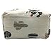 Insulated Lunch Bag Reusable Sling Shoulder Lunch Tote Travel Picnic Drawstring Bento Cooler Bag, Front Pocket and 2 Side Pockets (Black Cactus)