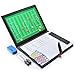 AGPTEK Soccer Coach Board Set with a Marker Pen & Eraser, Whistle & Carrying Bag