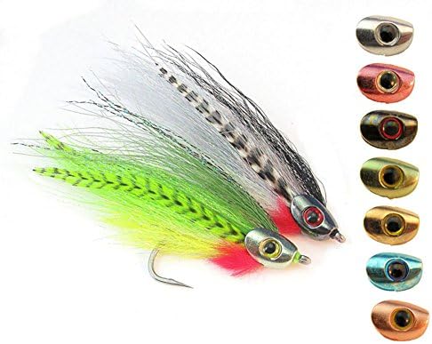 Fish Skull Weighted Heads For Streamer Flies (Coppertone, Small/Medium #1#2#4)