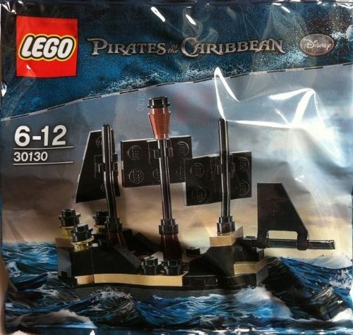 Lego mini black pearl pirates of the caribbean set 3013…