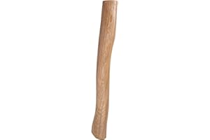 Yardenfun 15 Inch Replacement Axe Handle Natural Ash Wood Grip for Outdoor Camping Hatchet and Splitting Maul Tools
