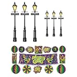 Mardi Gras Decor & Street Light Props Assortment 8in.- 46in.