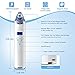 Blackhead Vacuum Remover COOFO Blackhead Remover Pore Cleaner Vacuum Rechargeable Facial Extractor Beauty Machine with 5 Adjustable Suction Levels (Unisex)