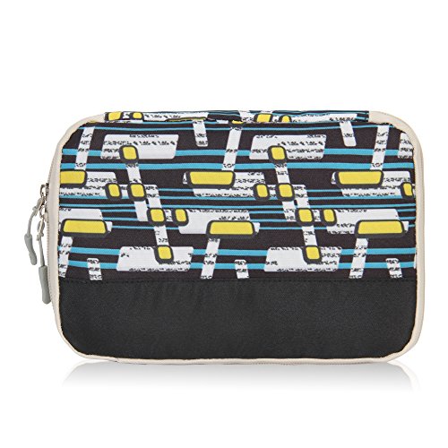 Hynes Eagle Travel Universal Cable Organizer Electronics Accessories Cases for Various USB Phone Charger and Cable Abstract