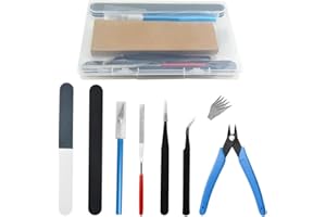 WMYCONGCONG 13 PCS Compatible with Gundam Model Tools Kit Modeler Basic Tools Hobby Building Tools Kit for Buildings Cars Air