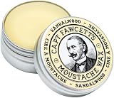 Captain Fawcett Sandalwood Moustache Wax 15ml Firm Hold for Men view 2