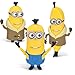 Minions Deluxe Action Figure - Build-A-Minion Arctic Kevin/Banana