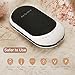Keiyaloe Hand Warmers 5200mAh Electric Hand Warmer, Rechargeable Hand Warmer and Power Bank for Skiing, Climbing, Hiking, Winter Gift Giving