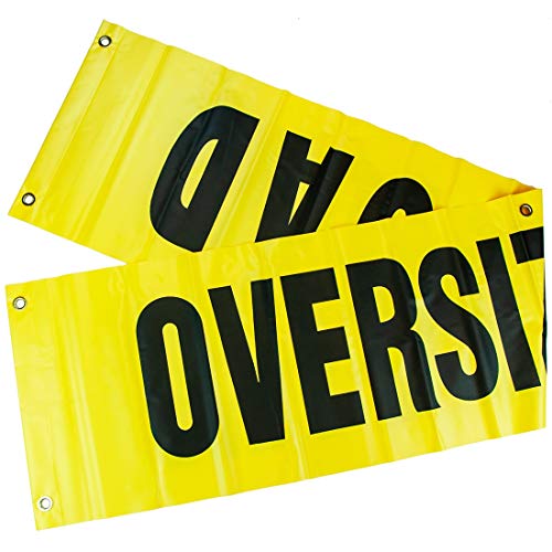 Vulcan Reversible Wide Load Oversize Load Banner With Heavy Duty