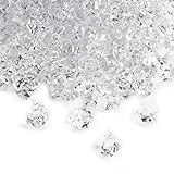Acrylic Clear Ice Rock Crystals Treasure Gems for Vase Fillers, Table Scatter, Birthday Decoration Favor, Event, Wedding, Arts & Crafts (3 Pounds)