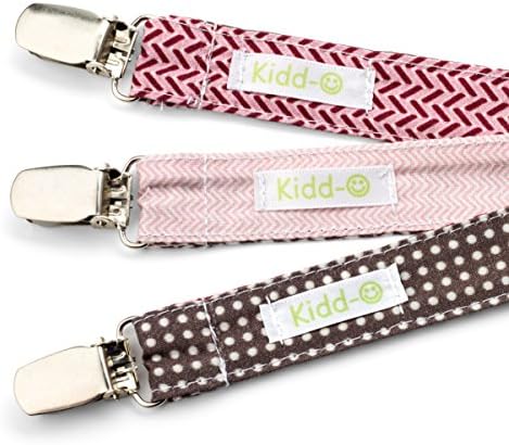 Pacifier Clip for Girl - Teether Holder - Unisex