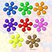 Building Blocks, FIOLOM Interlocking Solid Plastic Plum Blossom Building Toy Sets Interactive Puzzle Educational Learning Stem Building Construction Toys Gifts for Kids Boys Girls and Preschool 90 PCS