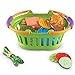 Learning Resources New Sprouts Healthy Dinner, Pretend Play Food Set, Kitchen Toys, 14 Piece Set, Ages 18mos+