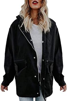 manteau avec poche devant