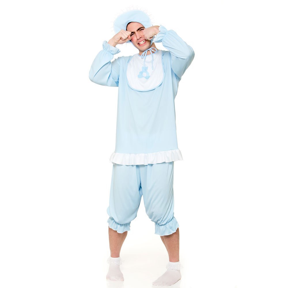 Wicked Costumes Adult Unisex Big Cry Baby Fancy Dress Costume - One Size