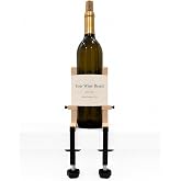 Sticker Label Aligning Tool for Jars, Cans, Bottles, Vials, Adjustable Width Height Upright Table Mounted Label Applicator for Drinks, Food, Candles, Wine, Beer