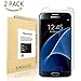 WANGCL TD063Galaxy S7 Screen Protector, [Anti-Bubble] [HD Ultra Clear] Premium Tempered Glass Screen Protector for Samsung Galaxy S7(2016 March Released),-[2Pack]