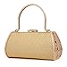 Diamond Chain Retro Glitter Shoulder Wristlet Shimmer Hard Handbag Clutch Party Wedding Evening Formal Cocktail Clutch Purse 069