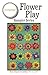 Flower Play - Sampler Series Pattern by Sue Spargo Wool Applique 15.5