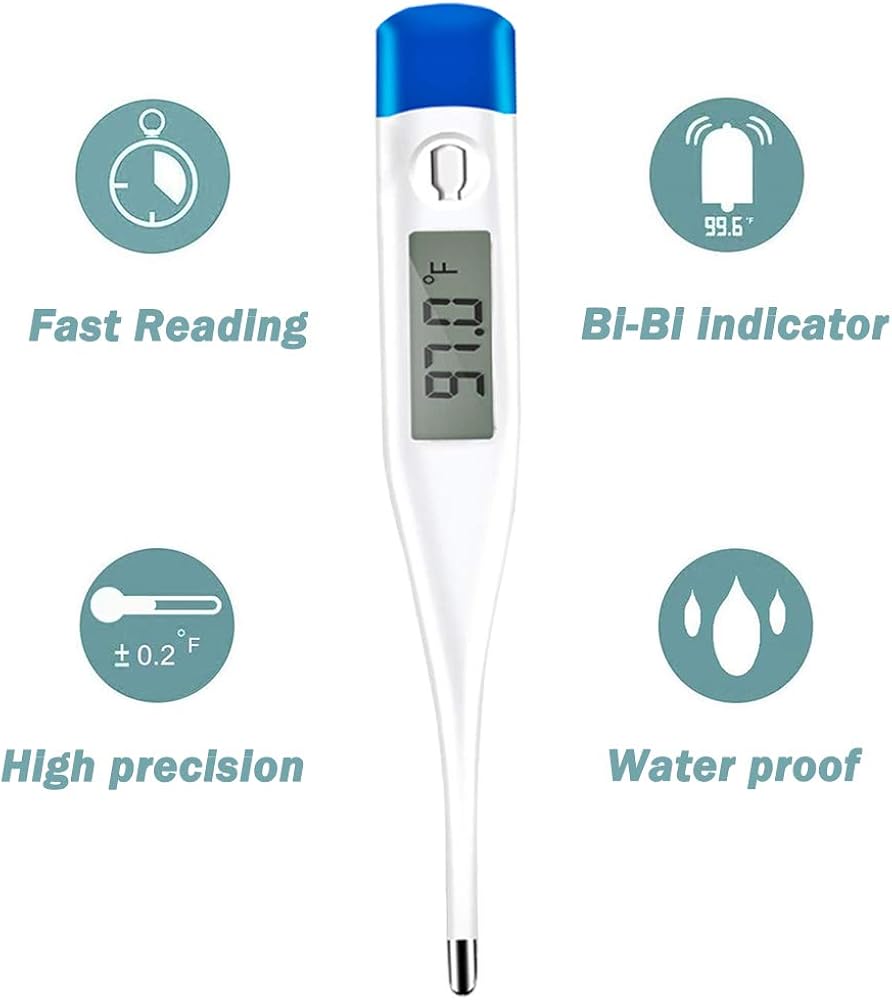 KMOOL Measure Device with Large Lcd Fast Reading, Digital Tharmomitor For Any Ages, 3 Packs: Clothing