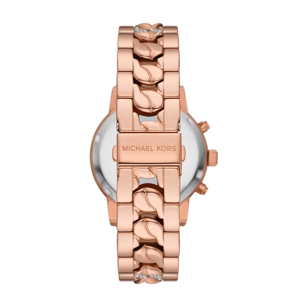Watches Women's Ritz Quartz Watch with Stainless Steel Strap, Rose Gold, 20 (Model: MK7223)