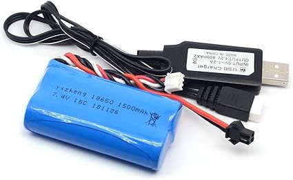 baterias recargables para carros de control remoto