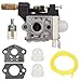 SRM210 Carburetor for Echo Trimmer Parts PE200 Carb Weed Eater GT200 SRM 210 PE 200 HC150 SRM211 GT200 Rep rb k75 A021000740 with Fuel Line Kit primary