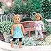 Ecore Fun 14 Pcs 18 Inch Doll Clothes Dresses Summer Casual Wear Oufits Pjs for 18 Inch Girl Doll Clothes with Hair Clips Birthday Gift for Kids
