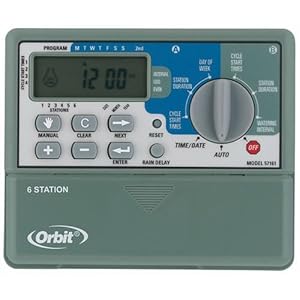 Amazon.com : Orbit 57161 Sprinkler System 6-Station Standard Indoor