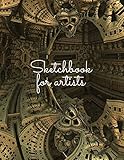 sketchbooks for artists: sketchbooks art, sketchbook spiral bound 8.5 x 11,sketchbook for the artist by 