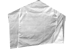 DAY STAR SHADES 10X20 Canopy Tarp Carport (Front Panel White)