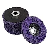 5pcs Abrasive Wheel Grinder Strip Disc - 4” Poly