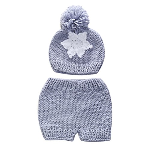 Zhuhaitf Fashion Baby Boy Girl Crochet Knit Costume Photo Prop Outfit 2185