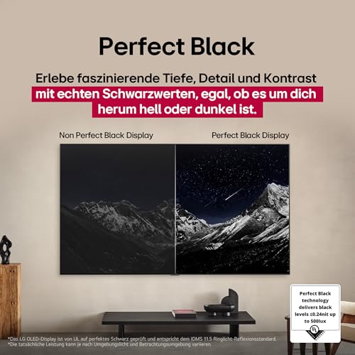 LG OLED65B59LA TV 65 Zoll (165 cm) 4K OLED AI TV (α8 Gen2 4K AI Prozessor, webOS 25, 120Hz) [Modelljahr 2025]