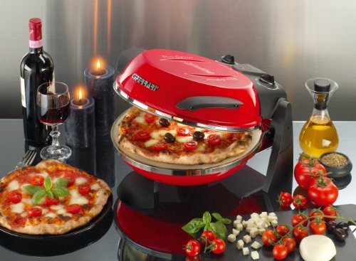 G3Ferrari G10006 - Pizza Express Delizia Pizzamaker, 1200 W,31.6 x 31.6 x 25 cm,Rood - Afbeelding 5