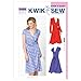 Kwik Sew K3489 Dresses Sewing Pattern, Size XS-S-M-L-XL