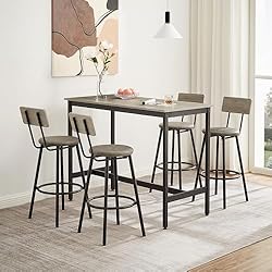 Elevon Dining Table Set, Wood Kitchen Table Chairs