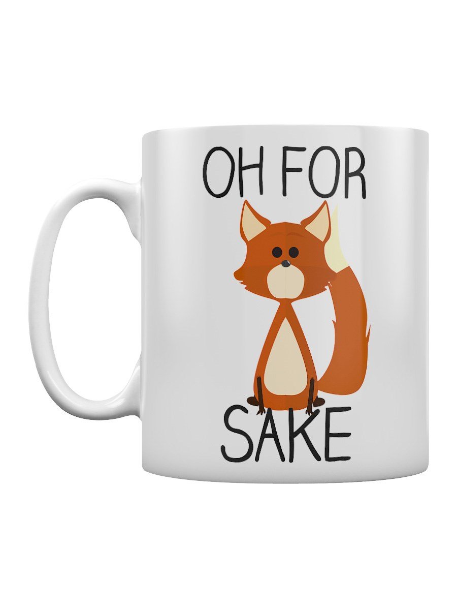 Oh For Fox Sake White Mug