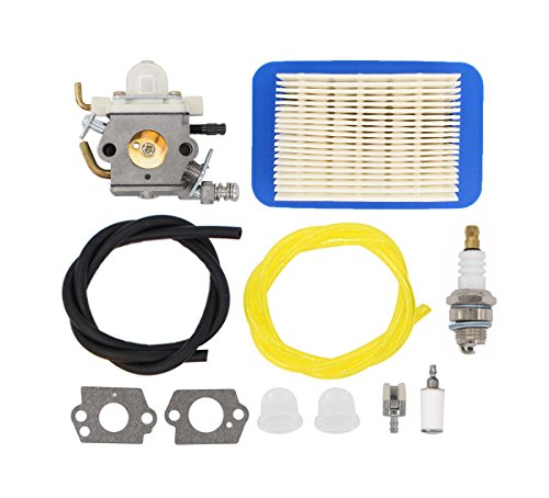 MOTOKU Carburetor Air Filter Fuel Line Spark Plug Carb for Echo PB-403H PB-403T PB-413H PB-413T PB-460LN PB-461LN Backpack Leaf Blower PB-610 PB-620 PB-620H PB-620ST PB413 PB-400