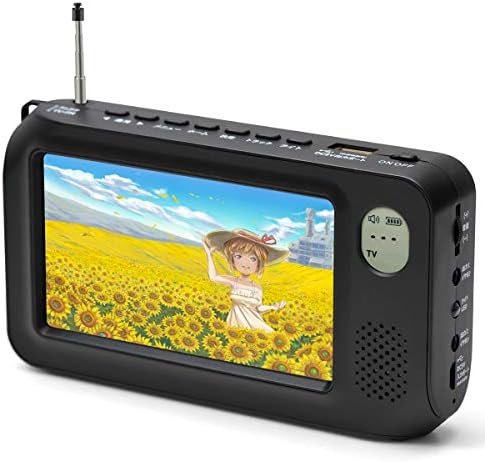 21進化版 録画機能付き ポータブルテレビ ワンセグテレビ Fm Am ラジオ 付き ラジオ付きテレビ 携帯テレビ ワンセグ 4 3インチ液晶画面 Ledライト モバイルバッテリー機能付き 携帯電話などに充電可能 Pse認証済み エコラジテレビ 防災テレビ 小型テレビ 多機能 Tv Usb
