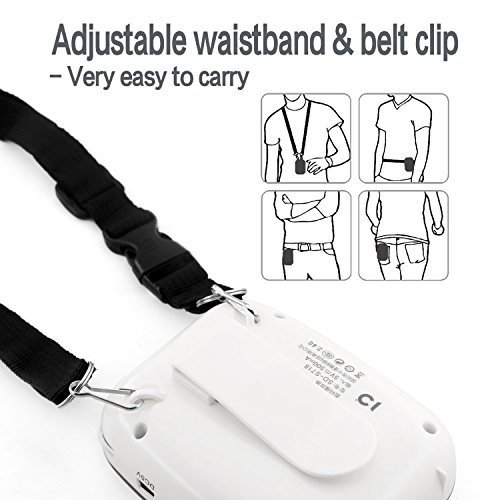 Wireless Voice Amplifier 10W Portable Microphone and Speaker Rechargeable Waistband Pa System Supports MP3 Format Audio Classroom Microphone for Teachers, Tour Guide, Fitness Instructors