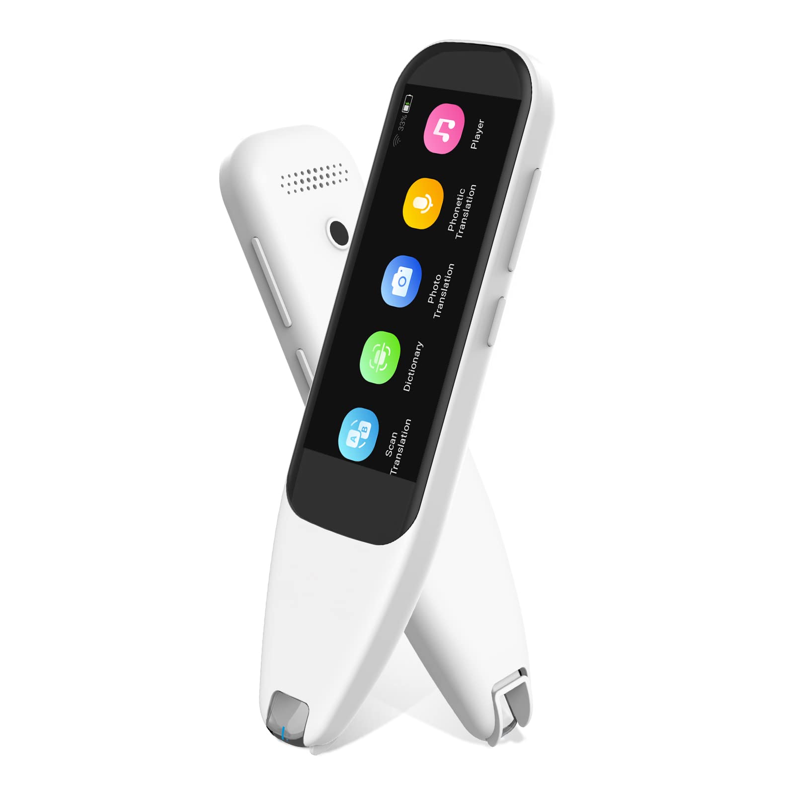 Translator Pen & Reading Pen & Pen Scanner 110+ Languages Scanmarker,OCR Digital Highlighter Reader Pen for Dyslexia, Students & Professionals