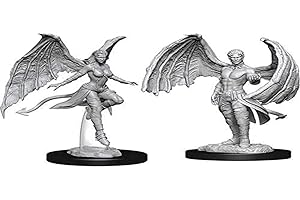 Nolzurs Marvelous Miniatures Wizkids - D&D Succubus & Incubus - WZK73841