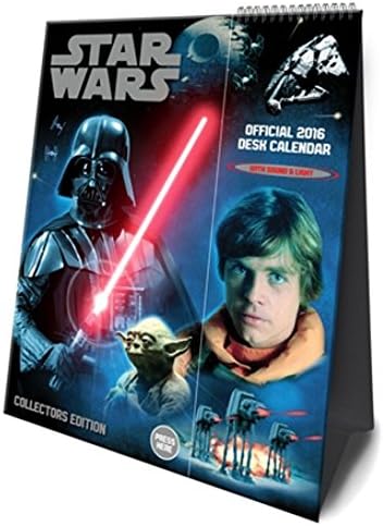 Official Star Wars Collectors Desk Calendar (Light and Sound) (Calendar 2016) Calendar โ Large Print, 22 Oct. 2015
