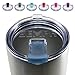 NEW Spill Proof YETI Tumbler Lid for 30 oz Rambler, RTIC, Ozark Trail, and other 30oz stainless steel tumblers | Colored leakproof travel lids (Slate Blue)