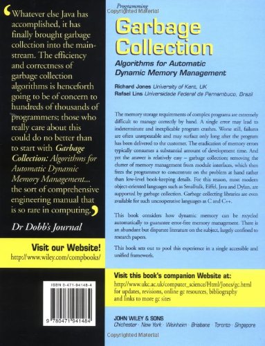 Garbage Collection: Algorithms for Automatic Dynamic Memory Management