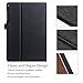 ProCase ASUS ZenPad 3S 10 9.7 Inch Case Z500M - Stand Cover Folio Case for ASUS ZenPad 3S 10 Tablet - Black