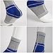 Ankle Brace, Elastic & Breathable Ankle Support Compression Sleeves Ankle Stabilizer/Foot Protection Socks with Silicone Pad for Sprain Relieves Pain Running Men Women - 2 Pack Medium