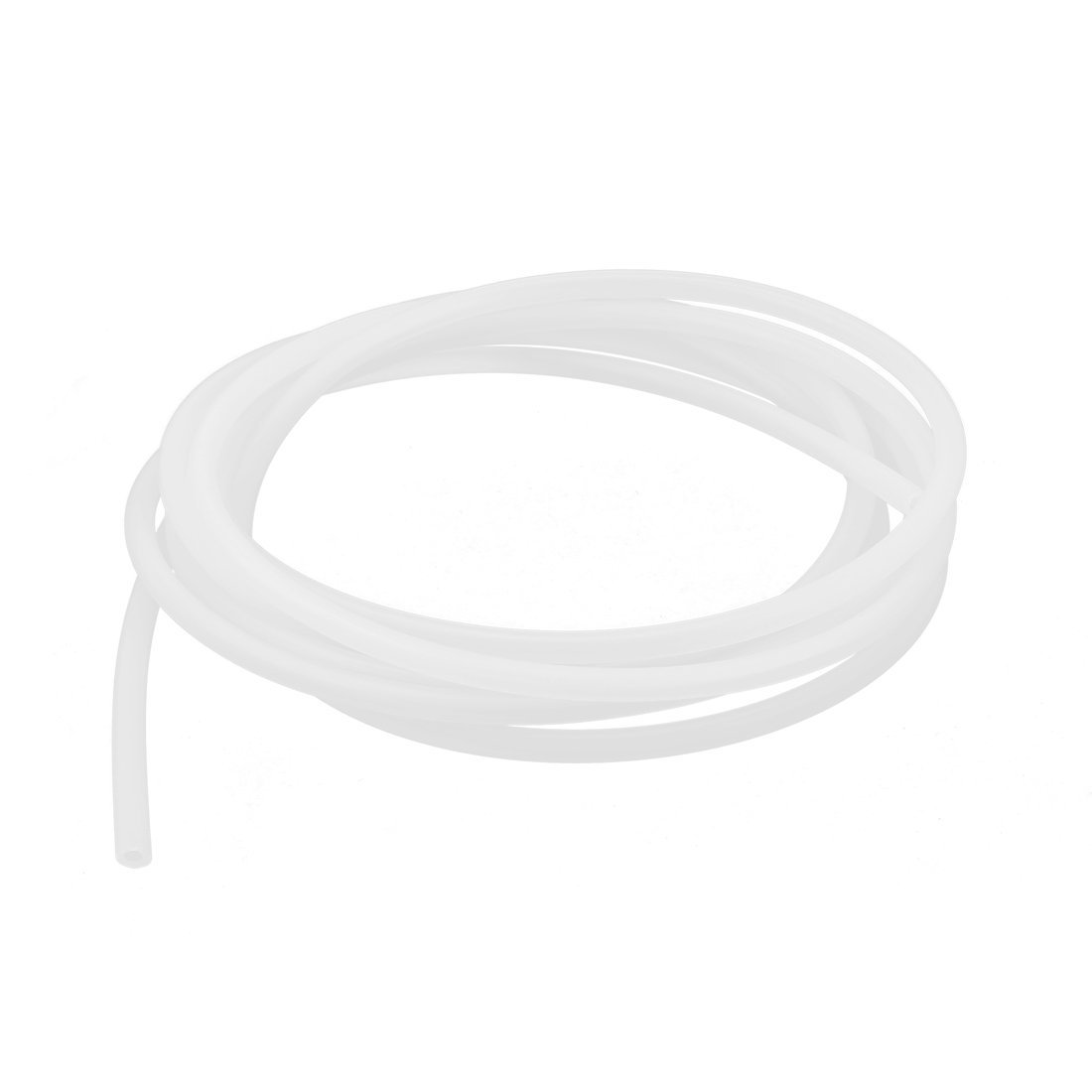 Sourcingmap Silicone Tube 3mm ID X 6mm OD 9.84ft Flexible Silicone Rubber Tubing Water Air Hose Pipe Translucent for Pump Transfer