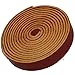 TOFL Genuine Top-Grain Leather Strap | 72 Inches Long | 5/8 Inch Wide | 1/8 Inch Thick (7-8 oz) | 1 Leather Strip for DIY Arts & Craft Projects, Clothing, Jewelry, Wrapping | Burgundy